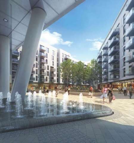  Image of 2 bedroom Apartment to rent in Saffron Central Square Croydon CR0 at Croydon, CR0 2FY