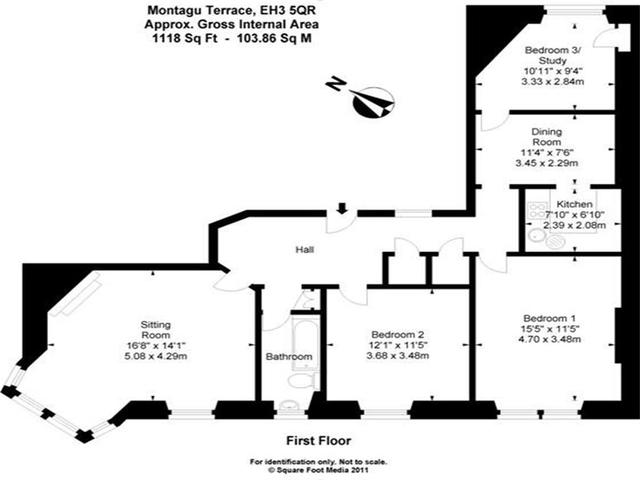  Image of 3 bedroom Flat to rent in Montagu Terrace Edinburgh EH3 at Inverleith Edinburgh Edinburgh, EH3 5QR
