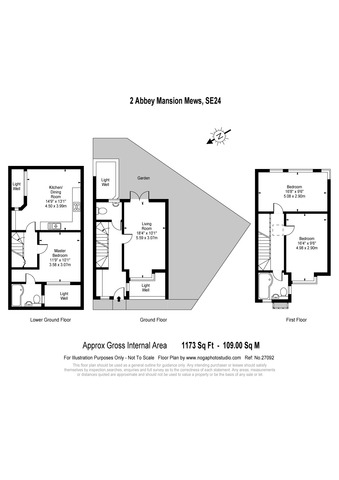  Image of 3 bedroom Semi-Detached house for sale in Herne Hill London SE24 at Milkwood Road  Herne Hill, SE24 9QH