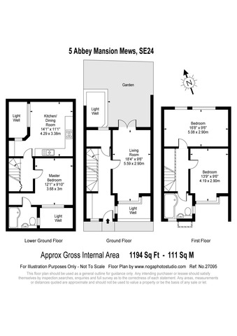  Image of 3 bedroom Terraced house for sale in Herne Hill London SE24 at Milkwood Road  Herne Hill, SE24 9QH