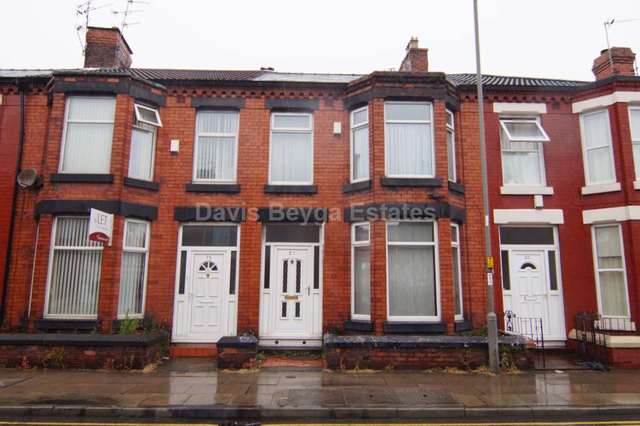  Image of 3 bedroom Terraced house to rent in Gainsborough Road Wavertree Liverpool L15 at Gainsborough Road  Liverpool, L15 3HX