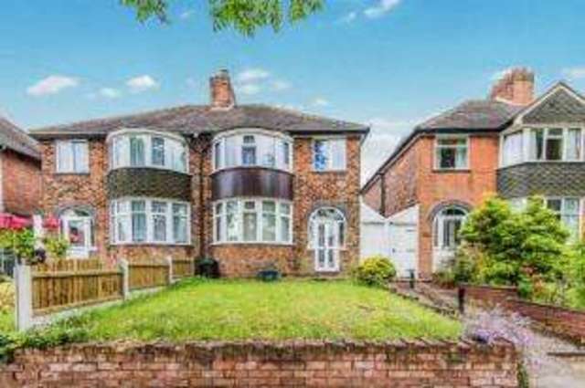  Image of 3 bedroom Semi-Detached house for sale in Perry Wood Road Great Barr Birmingham B42 at Birmingham West Midlands Perry Barr, B42 2BH