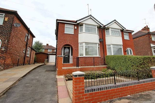  Image of 3 bedroom Semi-Detached house for sale in Agecroft Road East Prestwich Manchester M25 at Agecroft Road East Prestwich Manchester, M25 9RQ