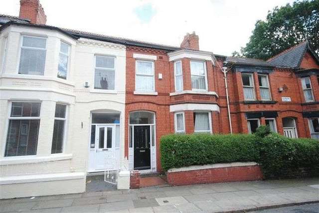  Image of 4 bedroom Terraced house for sale in Elmbank Road Liverpool L18 at Elmbank Road Aigburth Liverpool, L18 1HR