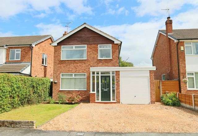  Image of 3 bedroom Detached house for sale in Sandringham Drive Crewe CW2 at Sandringham Drive  Crewe, CW2 8JF