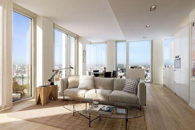 Image of 1 bedroom Flat for sale in Broadwall London SE1 at Upper Ground  South Bank, SE1 9PL