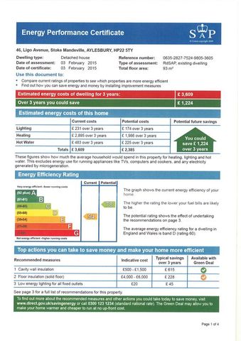  Image of 4 bedroom Detached house to rent in Ligo Avenue Stoke Mandeville Aylesbury HP22 at Ligo Avenue Stoke Mandeville Aylesbury, HP22 5TY