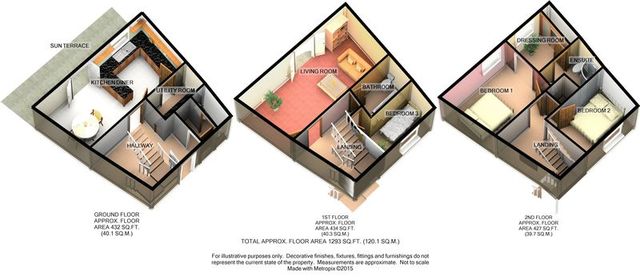  Image of 3 bedroom Terraced house for sale in Waterside St. Thomas Exeter EX2 at Waterside  Exeter, EX2 8GY