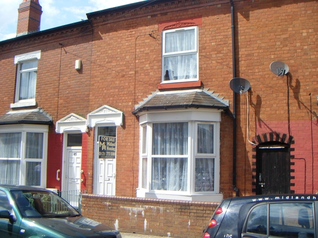  Image of 3 bedroom Terraced house for sale in Wilton Road Sparkhill Birmingham B11 at Wilton Road Sparkhill Birmingham, B11 4PN