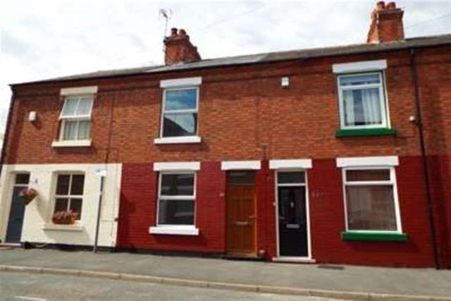  Image of 2 bedroom Terraced house to rent in Woodward Street Nottingham NG2 at Nottingham, NG2 2LB