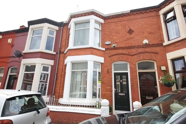  Image of 3 bedroom Terraced house for sale in Micklefield Road Wavertree Liverpool L15 at Micklefield Road  Liverpool, L15 5BT