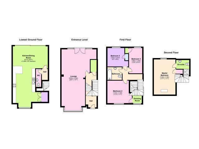  Image of 4 bedroom Detached house to rent in Cambridge Gardens Tunbridge Wells TN2 at Cambridge Gardens Tunbridge Wells Pembury, TN2 4SE