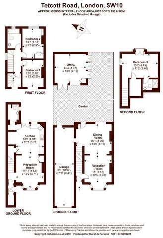  Image of 3 bedroom Detached house to rent in Tetcott Road London SW10 at Tetcott Road  Chelsea, SW10 0SB
