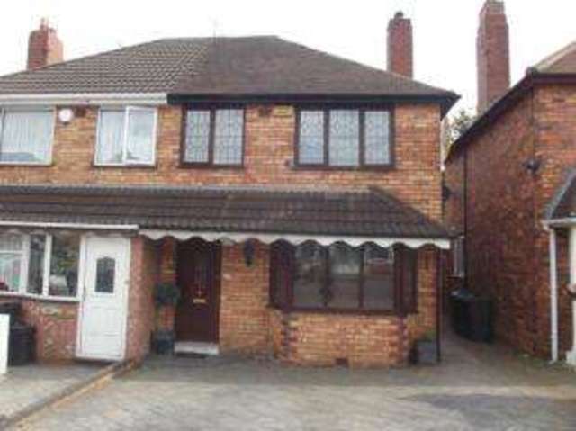  Image of 3 bedroom Semi-Detached house for sale in Tideswell Road Great Barr Birmingham B42 at Birmingham West Midlands Perry Barr, B42 2DS
