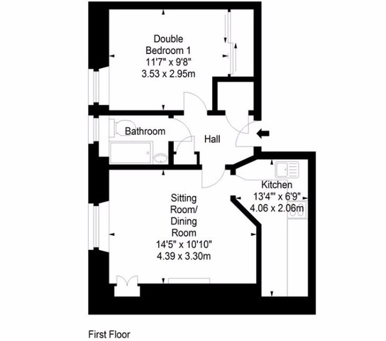  Image of 1 bedroom Flat to rent in Westfield Road Edinburgh EH11 at Gorgie Edinburgh Edinburgh, EH11 2QP