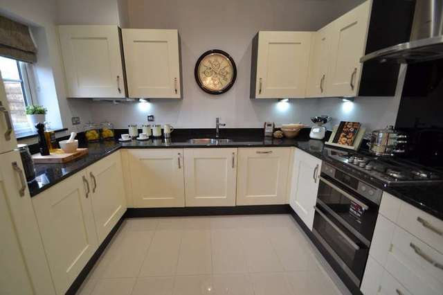 Image of 3 bedroom Terraced house for sale in Hardy Crescent Wimborne BH21 at Waters Edge  Wimborne, BH21 2AR