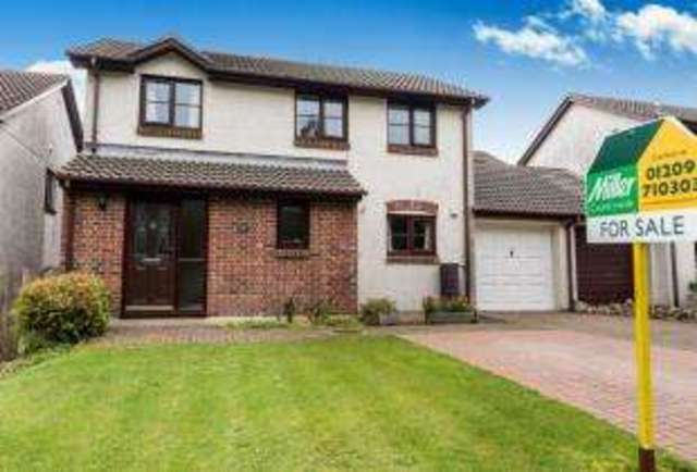  Image of 3 bedroom Detached house for sale in Willow Drive Camborne TR14 at Camborne Cornwall Camborne, TR14 7HR