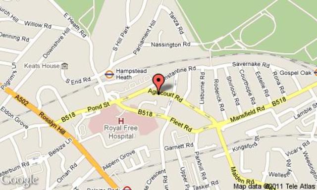  Image of 2 bedroom Flat to rent in Agincourt Road London NW3 at Belsize Park London Belsize Park, NW3 2PB