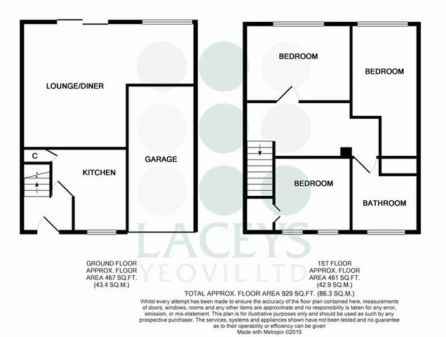  Image of 3 bedroom Semi-Detached house for sale in Arlington Close Yeovil BA21 at Arlington Close  Yeovil, BA21 3TB