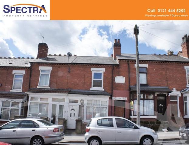  Image of 3 bedroom Terraced house to rent in Avondale Road Sparkhill Birmingham B11 at Avondale Road  Sparkhill, B11 3JY