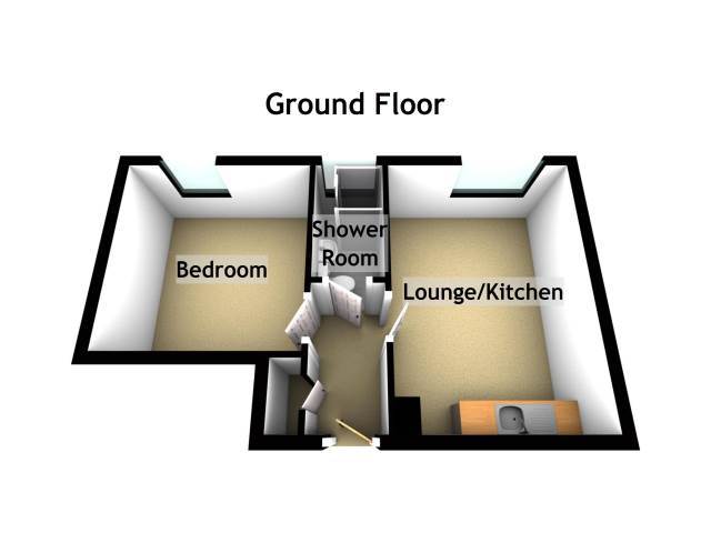  Image of 1 bedroom Detached house to rent in Buccleuch Street Edinburgh EH8 at Newington Edinburgh Edinburgh, EH8 9NG
