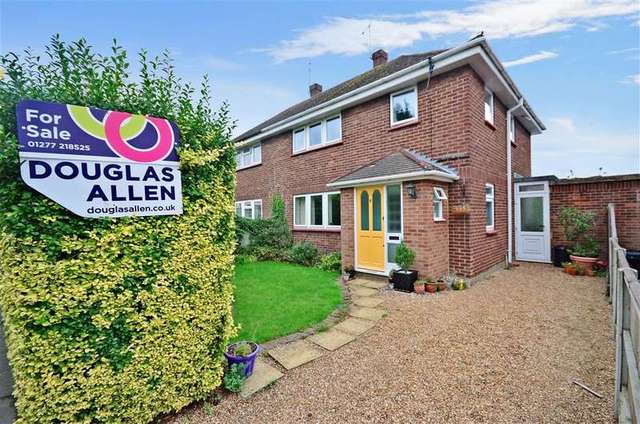 Image of 3 bedroom Semi-Detached house for sale in Hazelwood Gardens Pilgrims Hatch Brentwood CM15 at Pilgrims Hatch Brentwood Brentwood, CM15 9NH