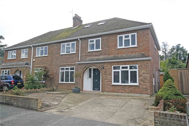  Image of 6 bedroom Semi-Detached house for sale in Leigh Close Addlestone KT15 at Rowtown Surrey Row Town, KT15 1EL