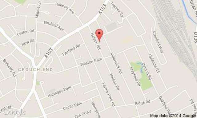  Image of 1 bedroom Terraced house to rent in Nelson Road London N8 at Crouch End London Hornsey, N8 9RN