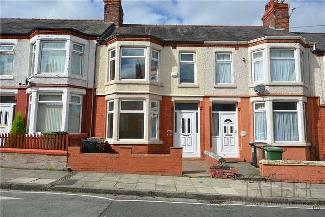  Image of 3 bedroom Terraced house to rent in Primrose Road Birkenhead CH41 at Claughton Village Wirral Birkenhead, CH41 0EE