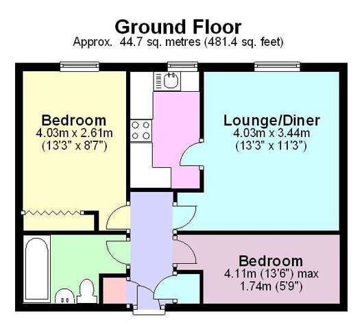  Image of 2 bedroom Detached house to rent in Westwood Road Southampton SO17 at Westwood Road  Southampton, SO17 1DH