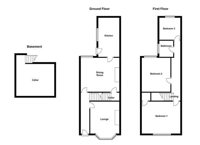  Image of 3 bedroom Terraced house for sale in Castleford Road Normanton WF6 at Normanton West Yorkshire, WF6 2HL