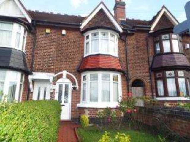 Image of 3 bedroom Terraced house for sale in Friary Road Handsworth Birmingham B20 at Birmingham West Midlands Handsworth, B20 1BB