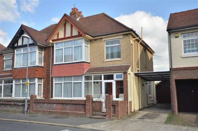  Image of 3 bedroom Semi-Detached house for sale in Northwood Road Portsmouth PO2 at Portsmouth Hampshire Portsmouth, PO2 9QT