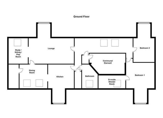  Image of 2 bedroom Flat for sale in St. Christophers Walk Wakefield WF1 at Wakefield West Yorkshire, WF1 2UP