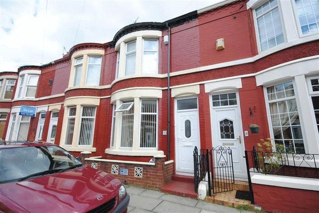  Image of 3 bedroom Terraced house for sale in Westdale Road Wavertree Liverpool L15 at Westdale Road Wavertree Liverpool, L15 4HS