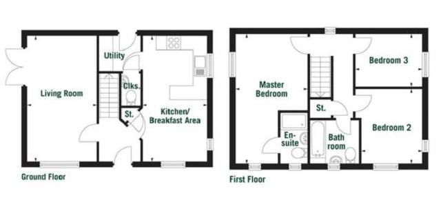  Image of 3 bedroom Detached house for sale in Callington Road Liskeard PL14 at Trevethan Meadows, Liskeard, Cornwall