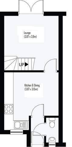  Image of 2 bedroom Terraced house for sale in Tasker Street Walsall WS1 at Plot 20, Tannery Court