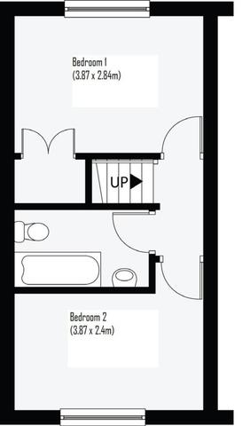  Image of 2 bedroom Terraced house for sale in Tasker Street Walsall WS1 at Plot 20, Tannery Court