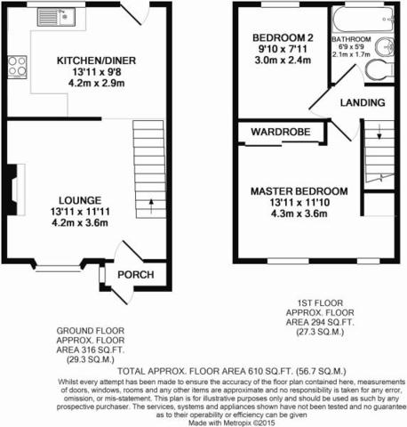  Image of 2 bedroom Terraced house for sale in Fullmoor Close Penkridge Stafford ST19 at IDEAL FOR 1ST TIME BUYERS  Fullmoor Close, Penkridge, ST19 5JQ