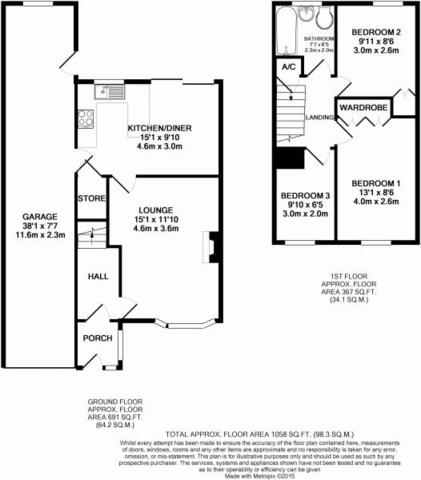  Image of 3 bedroom Semi-Detached house for sale in Saxon Road Penkridge Stafford ST19 at Saxon Road, Penkridge, ST19 5EP