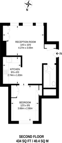  Image of 1 bedroom Flat to rent in Great Portland Street London W1W at Great Portland Street, London, W1W