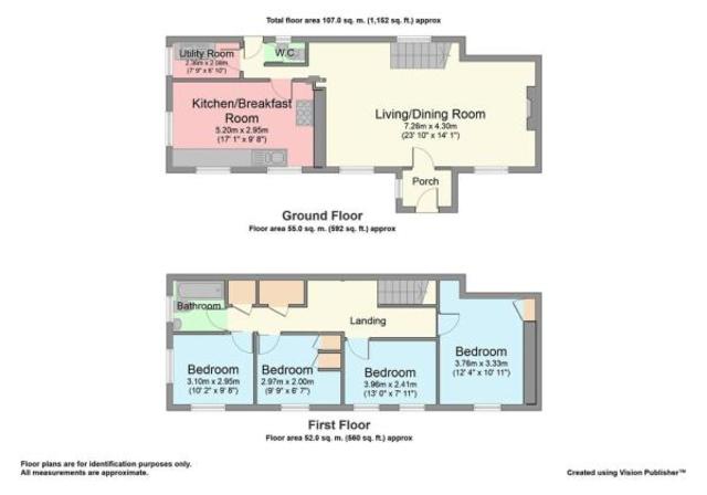  Image of 4 bedroom Cottage for sale in St. Cleer Liskeard PL14 at St Cleer, Liskeard, Cornwall