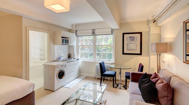  Image of Studio flat to rent in Fulham Road London SW3 at Fulham Road, Chelsea, SW3