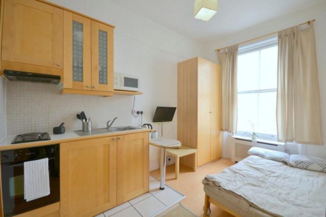  Image of Studio flat to rent in Belgrave Road London SW1V at Belgrave Road, Pimlico, SW1V