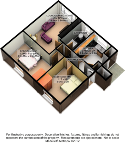  Image of 2 bedroom Flat to rent in Burrowes Street Walsall WS2 at Burrowes Street, Walsall