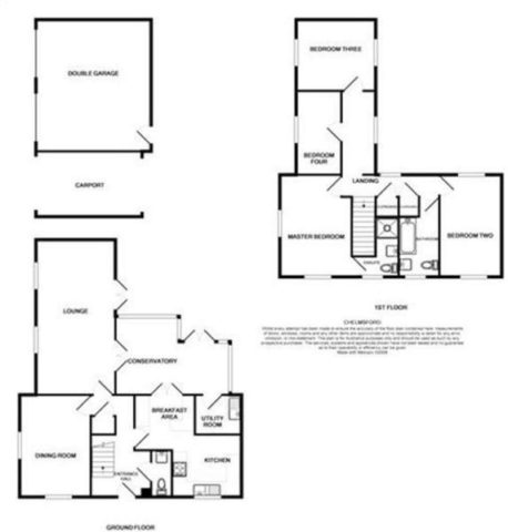  Image of 5 bedroom Detached house for sale in Tapley Road Chelmsford CM1 at Tapley Road, Newlands Spring, Chelmsford, CM1