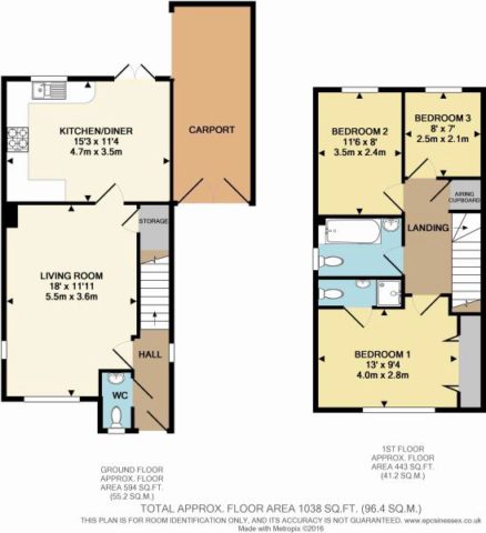  Image of 3 bedroom Detached house for sale in Noakes Avenue Great Baddow Chelmsford CM2 at Noakes Avenue, Great Baddow, Chelmsford, CM2