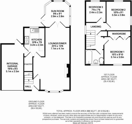  Image of 3 bedroom Detached house for sale in Micklewood Close Penkridge Stafford ST19 at Micklewood Close, Penkridge, Stafford, ST19 5JE
