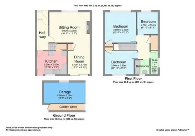  Image of 3 bedroom Semi-Detached house for sale in Trevillis Park Liskeard PL14 at Trevillis Park, Liskeard, Cornwall