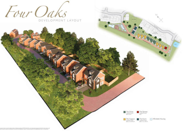  Image of 4 bedroom Detached house for sale in The Hollies Hurst Green Oxted RH8 at Plot 8, Four Oaks, RH8